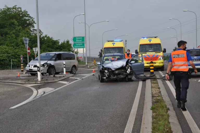 Auf der Autobahneinfahrt bei Kriegstetten SO verunfallt