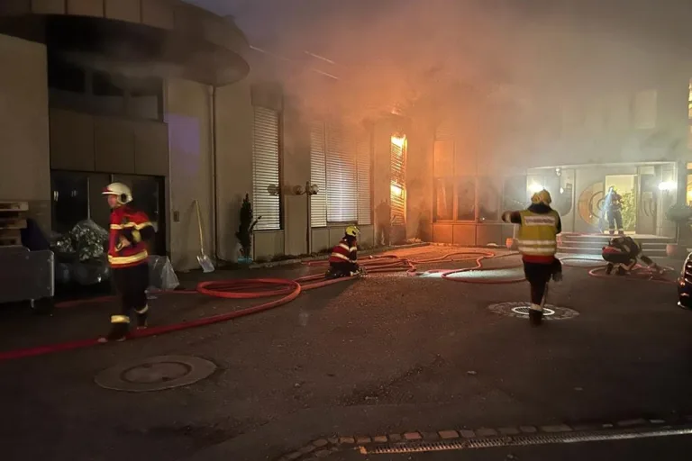  Diepoldsau SG - Vollbrand in Stickerei verursacht grossen sachschaden