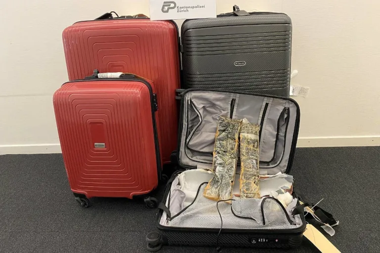 Zürich-Flughafen – Drogenkuriere verhaftet und Heroin sichergestellt