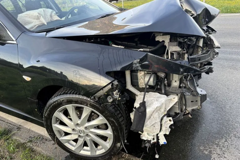 Bilten GL - Mehrere Begrenzungspfosten umgefahren