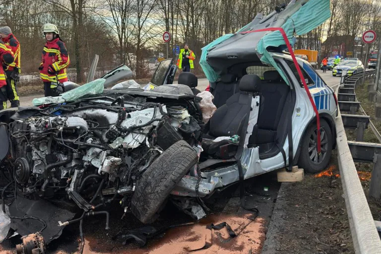 Lappersdorf – Polizist nach Unfall  von drei Pkw schwer verletzt