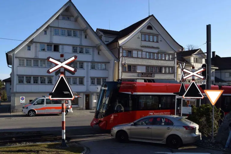 Speicher AR - Zug übersehen
