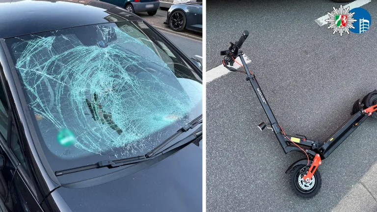 Oberhausen – 15-jähriger E-Scooter-Fahrer schwer verletzt