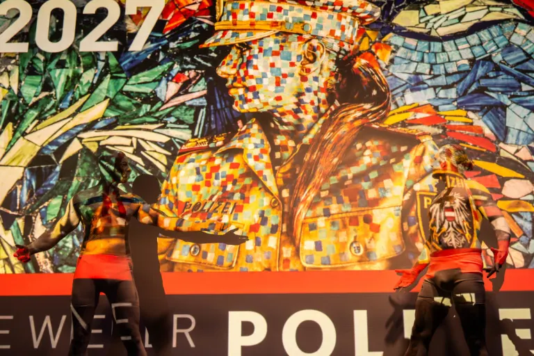 Wien – Polizeikalender 2027 auf Kaiser Wiesn präsentiert