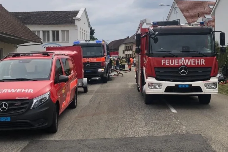 Chemieunfall in Däniken SO - Gegen Mitternacht konnte Entwarnung gegeben werden