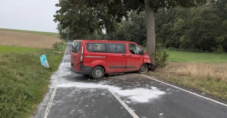 Bockenem – Transporter-Fahrer nach Unfall mit Baum schwer verletzt
