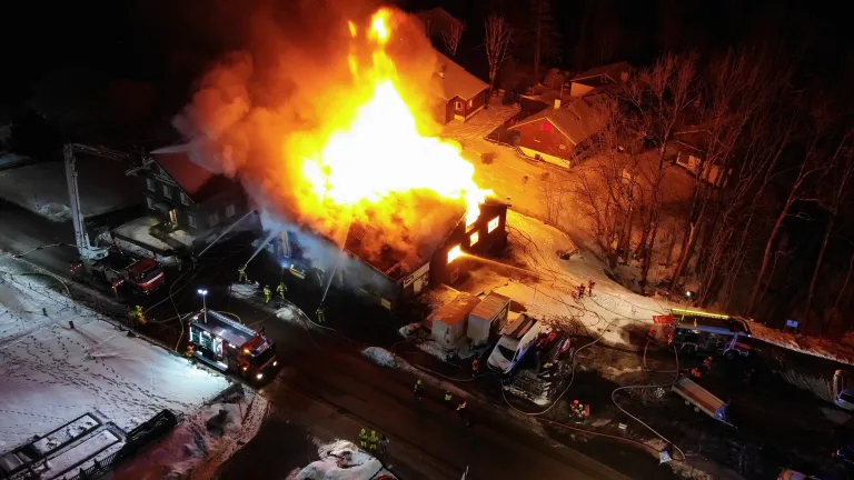 Wildhaus SG – Schreinerei in Vollbrand