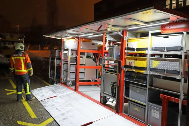 Stadt St. Gallen - Chemieunfall in Betrieb