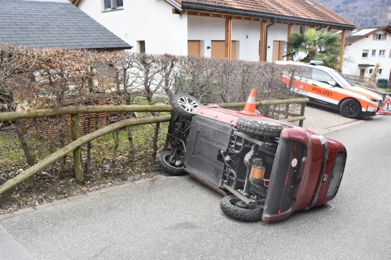 Igis GR - 86-Jährige verunfallt mit Seniorenfahrzeug 