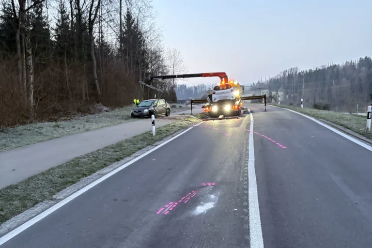 Hohentannen TG – Lenker ohne Fahrberechtigung verursacht Unfall