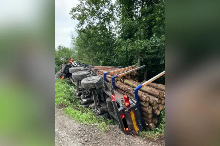 Ratingen – Aufwändiger Einsatz nach LKW-Unfall im Wald