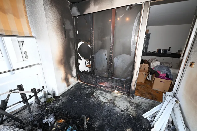 St.Gallen – Brand auf Balkon