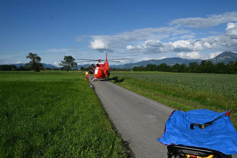 Rebstein SG - E-Biker nach Unfall verstorben 