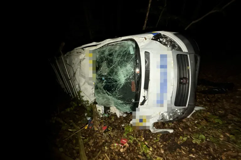 Dornach SO – Lieferwagen landet bei Unfall im Wald