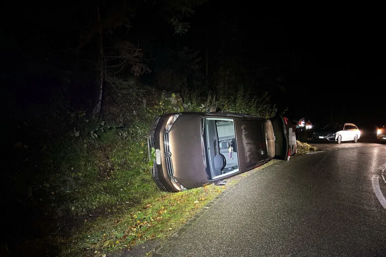 Schöftland AG - Schlaf am Steuer führt zum Unfall