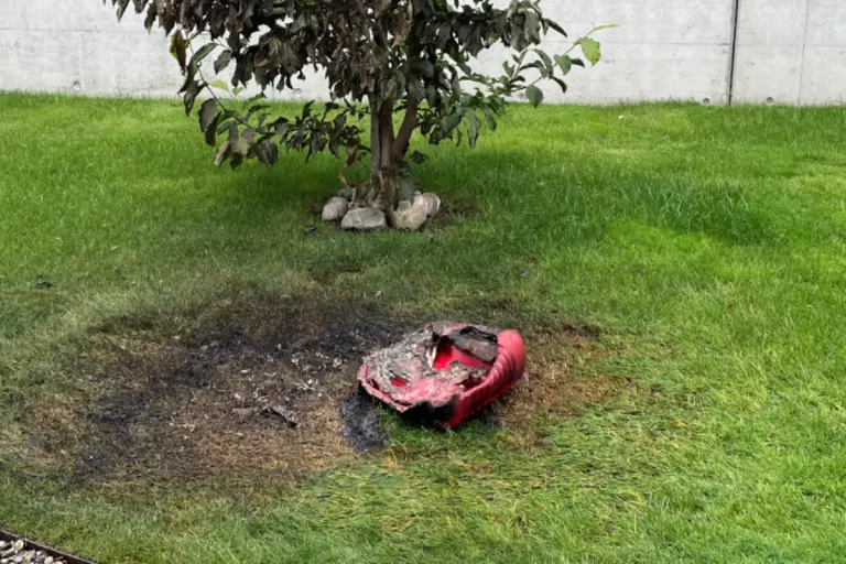Mauren FL - Benzinkanister in Brand geraten