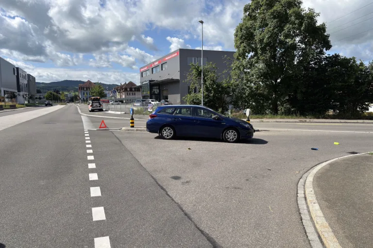 Gossau SG – Velofahrer bei Unfall verletzt