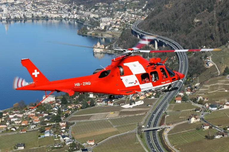 Sion VS - Neuer Rettungshelikopter der Rega stationiert