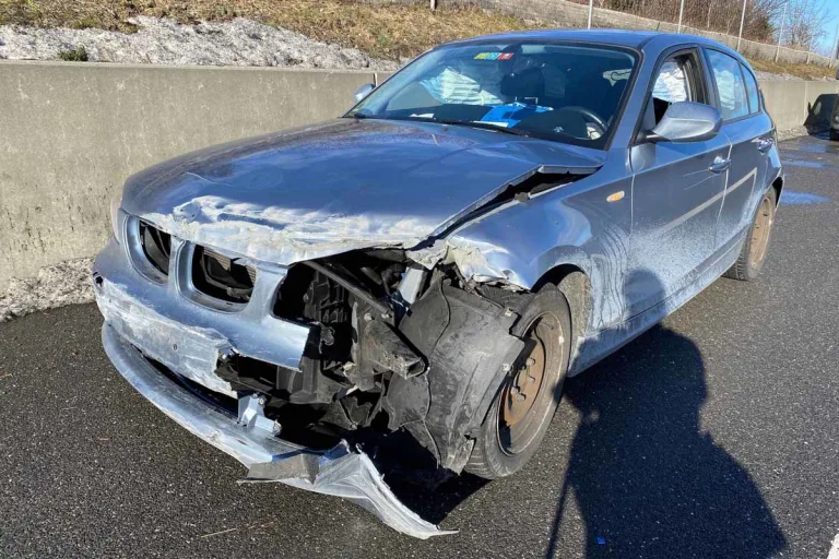 Risch Rotkreuz ZG - Auto ausgebremst und Unfall verursacht!