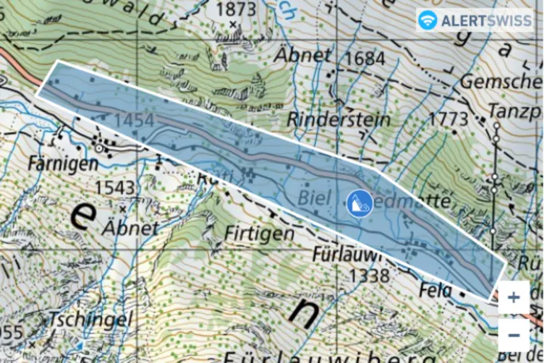 H11 Sustenstrasse Wassen - Färnigen - Lawinengefahr