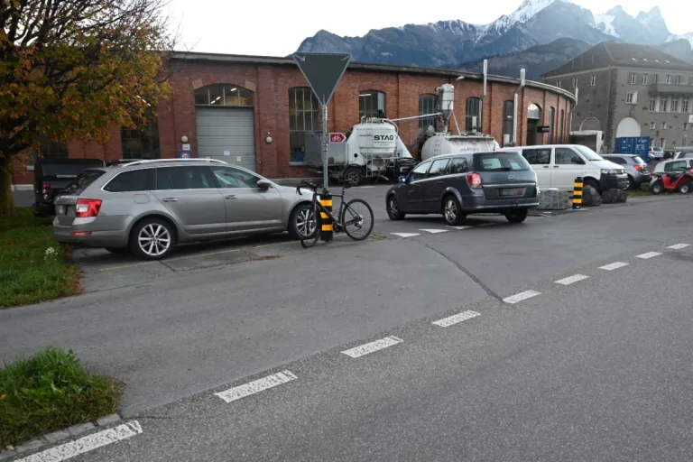 Sargans SG - Kollision zwischen Auto und Velo