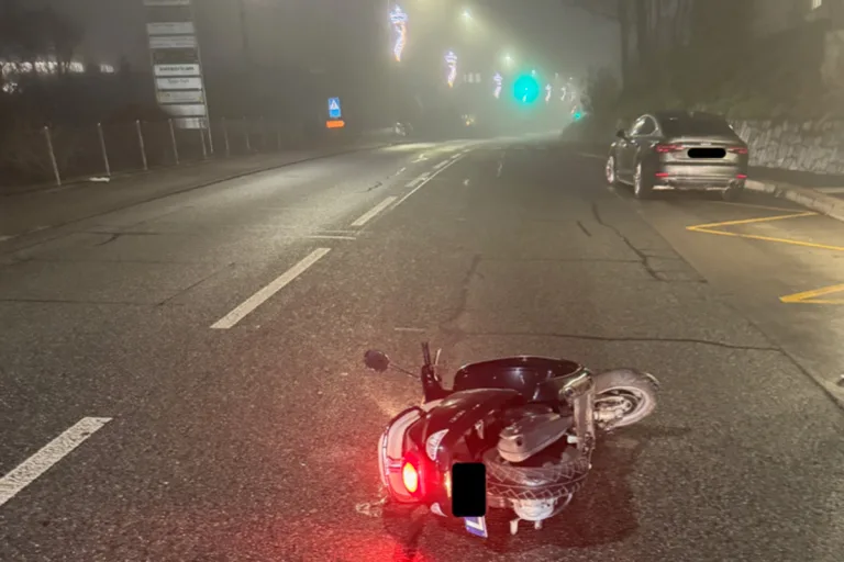 Vaduz FL – Motorradfahrerin bei Unfall verletzt