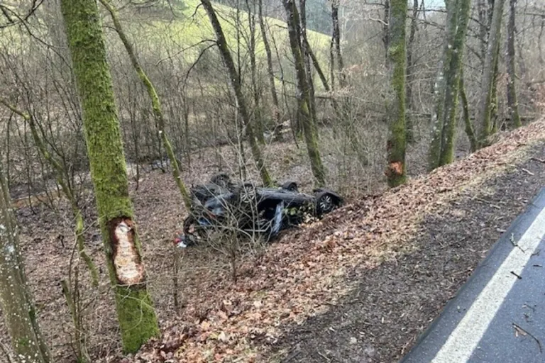 Lemberg RP - Unfall unter Alkoholeinfluss 