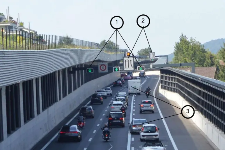 Verkehrsinformation aus Hergiswil NW - Temporäre Verkehrsführung auf dem sanierten Autobahnteilstück führt zu Verwirrung