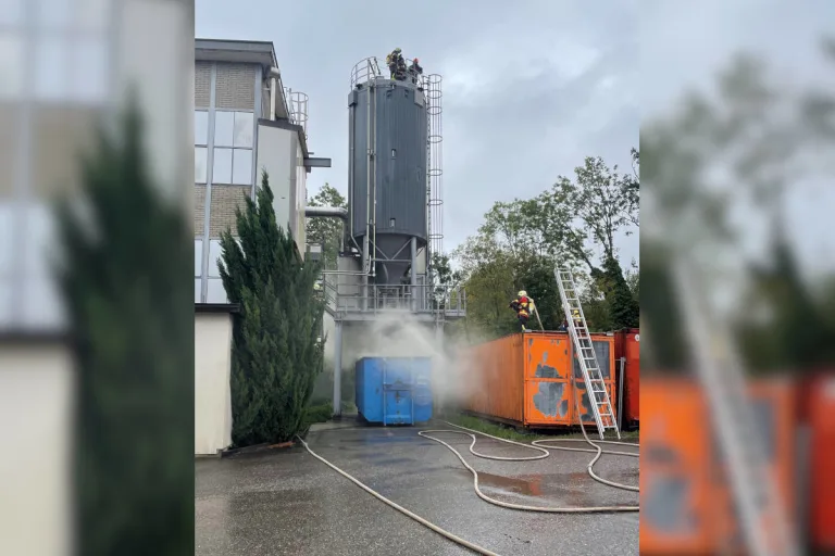 Eschenz TG – Brand in Trocknungsanlage