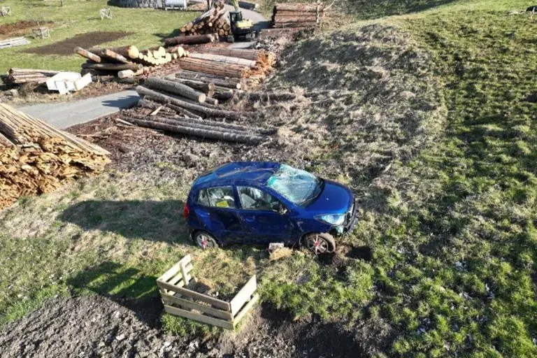 Titterten BL – Rega nach Selbstunfall im Einsatz