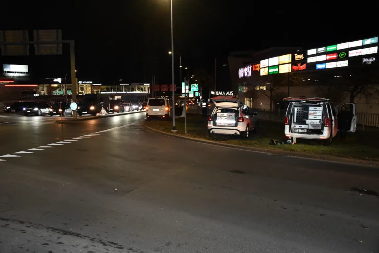 Chur GR – Unfall mit drei Fahrzeugen auf einer Kreuzung