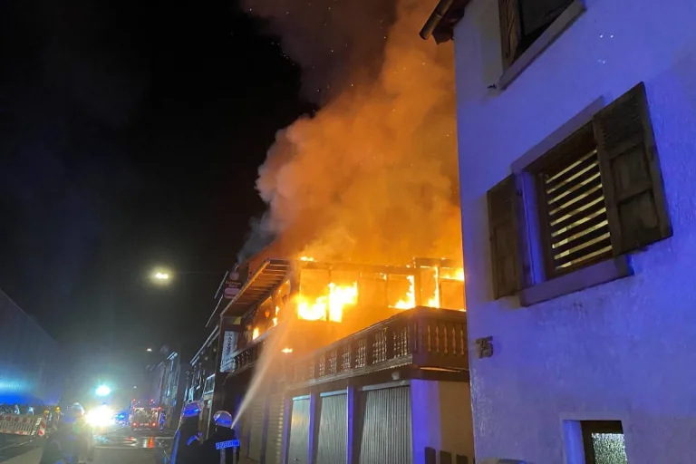 Frankeneck – Brand in ehemaliger Pension