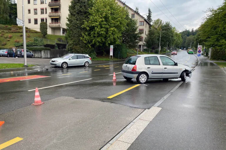 Stadt St. Gallen – Kollision beim Abbiegen