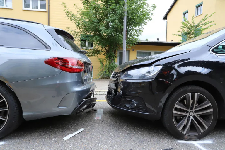 Stadt St.Gallen – Auffahrkollision mit grossem Sachschaden