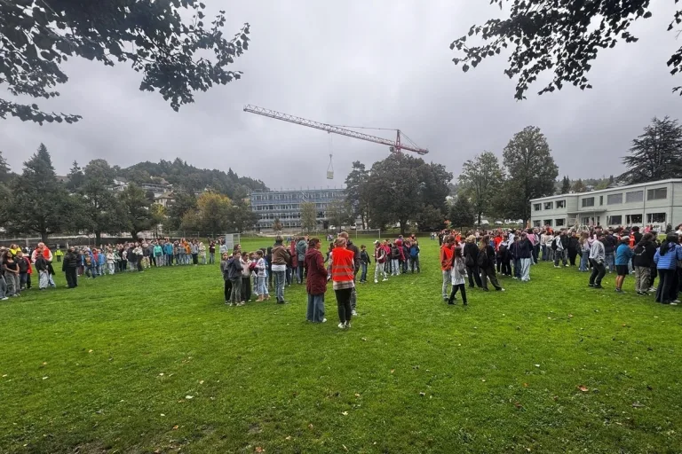 Zofingen AG – 800 Kinder proben Feueralarm