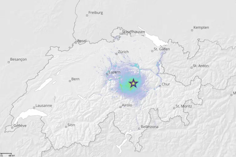 Kanton Schwyz – Erdbeben in der ganzen Schweiz spürbar