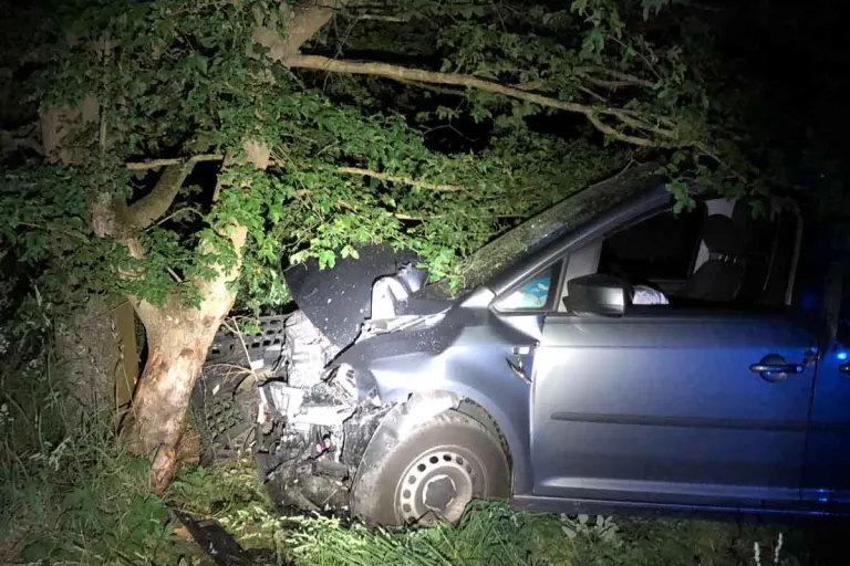 Hagen - 20-Jähriger kracht alkoholisiert und unter Drogen gegen Baum
