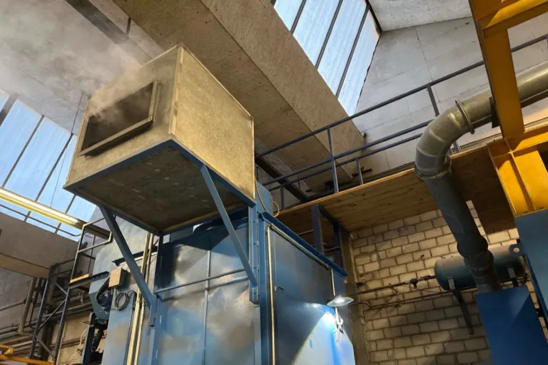 St. Margrethen SG - Rauchentwicklung in Filteranlage