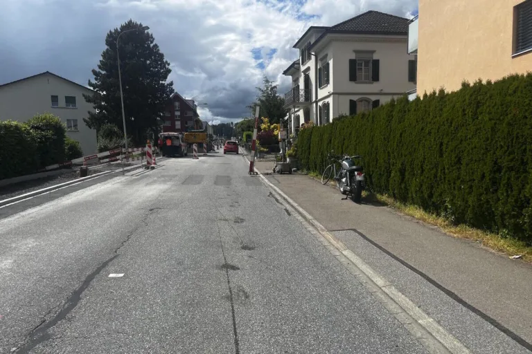 Eschenbach SG - Kontrolle übers Motorrad verloren