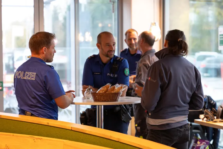 Wil SG - Grosses Interesse am Chauffeur/-innen-Treff mit der Polizei 