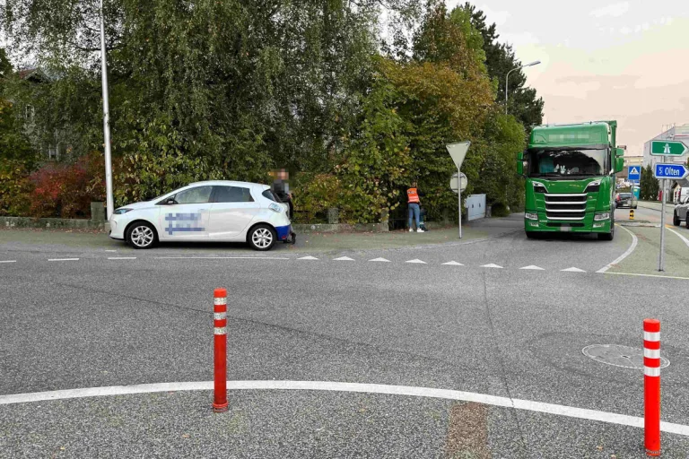 Oensingen SO – Disput zwischen Auto-Mitfahrer und Lastwagenlenker endet mit Verletztem