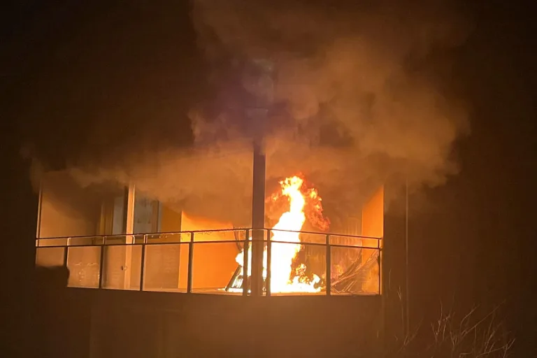 Gränichen AG – Brand auf einem Balkon