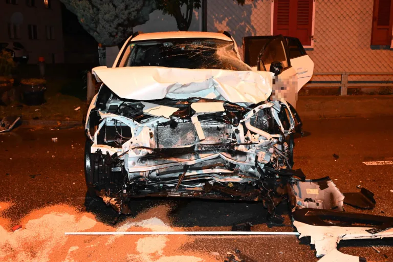 Gossau SG – Unfall mit einem Anhänger