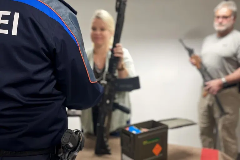 Waffensammelaktion der Luzerner Polizei am 23. April 2022