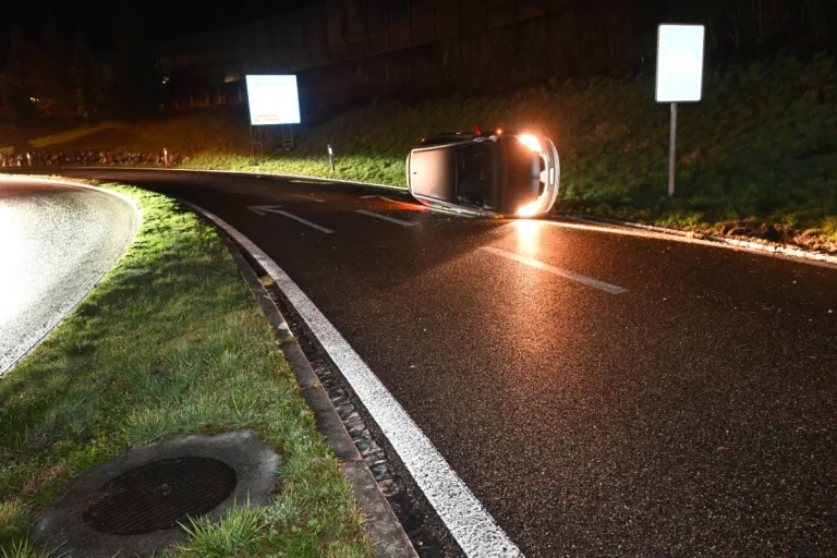  Wil SG - Unfall unter Alkoholeinfluss