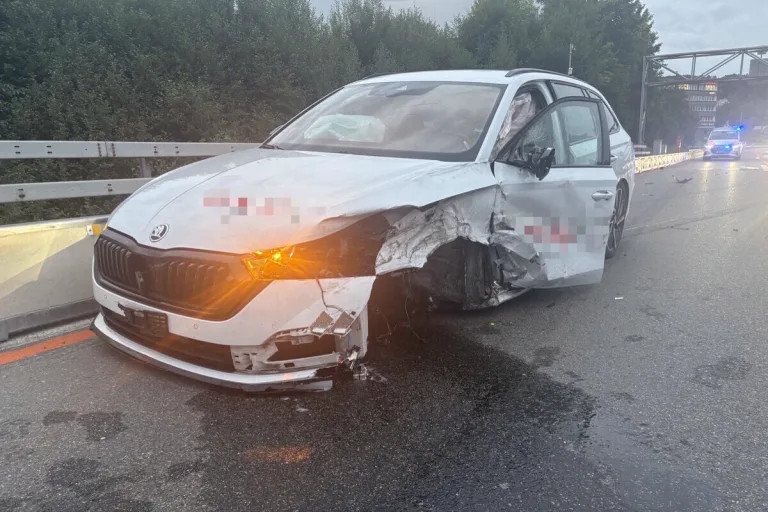 St.Gallen – Zwei Unfälle auf der A1 sorgen für langen Morgenstau