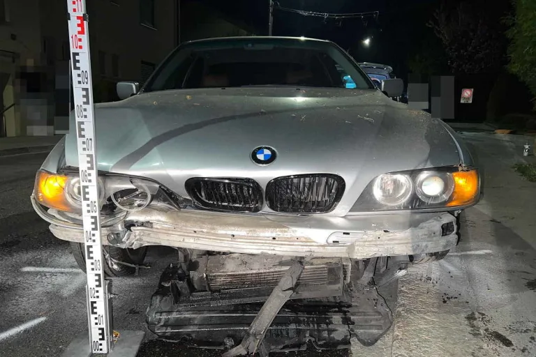 Stadt St. Gallen – Selbstunfall mit hohem Sachschaden