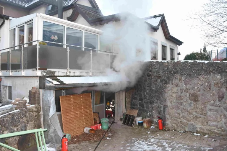 Schänis SG – Brand in Heizungsraum