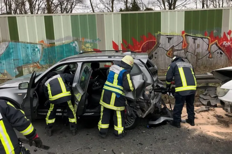 A40 Bochum – Unfall mit 5 Verletzten Personen