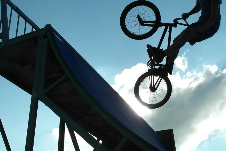 Cadenazzo TI - Unfall eines  BMX-Fahrers